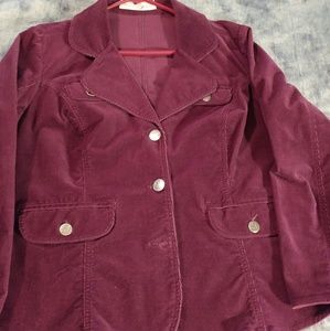 Women cordory blazer